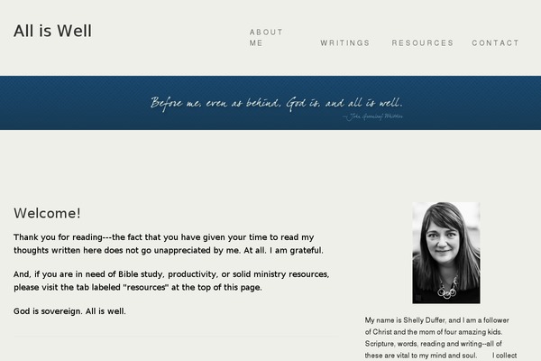 Site using Widgetize Pages Light plugin