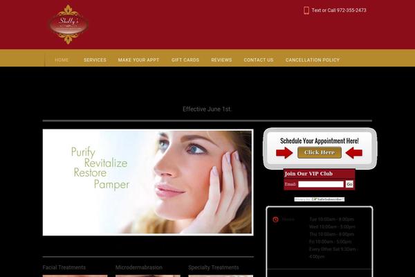 AppointWay theme site design template sample