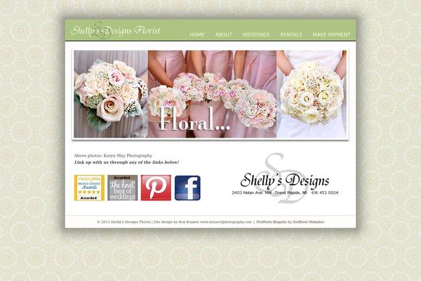 Prophoto4 theme site design template sample