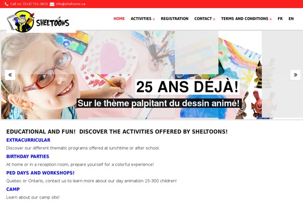 Mega theme site design template sample
