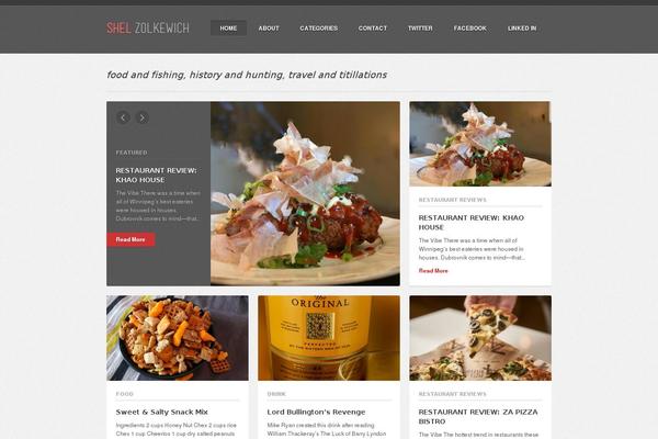 Construct theme site design template sample