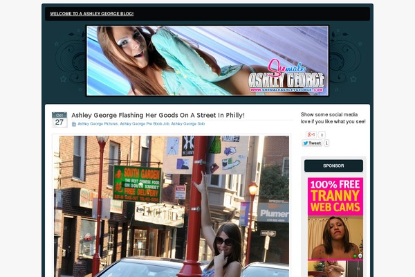shemaleashleygeorge.com site used Mmtheme