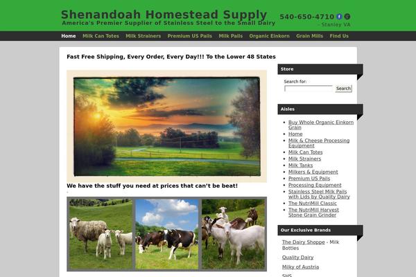 Smallbiz Dynamic theme site design template sample