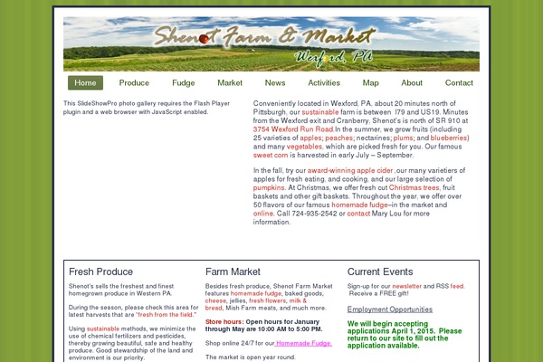 shenotfarm.com site used Sci