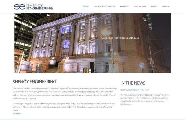 Durus theme site design template sample