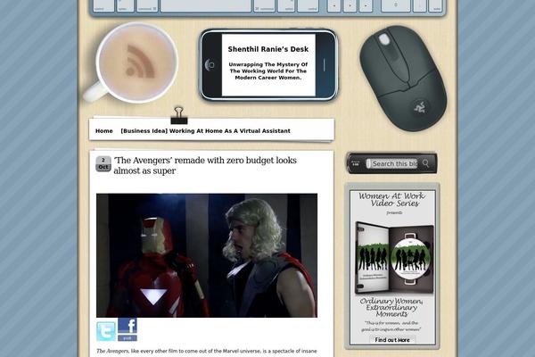shenthilranie.com site used Coffee-desk