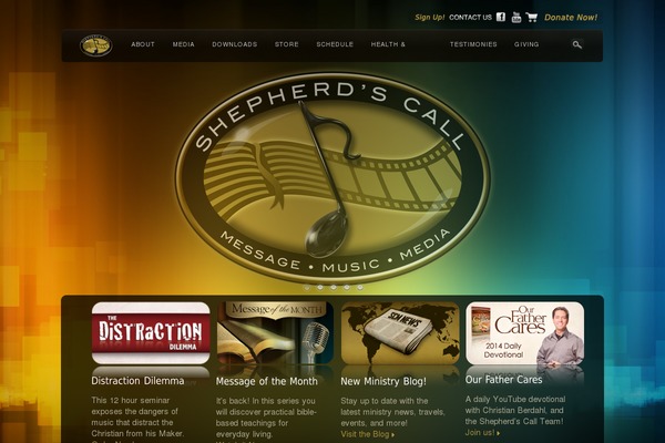 Awake theme site design template sample
