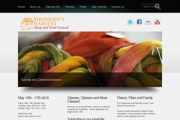 Site using Espresso-calendar plugin