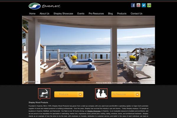 Site using Easing Slider plugin
