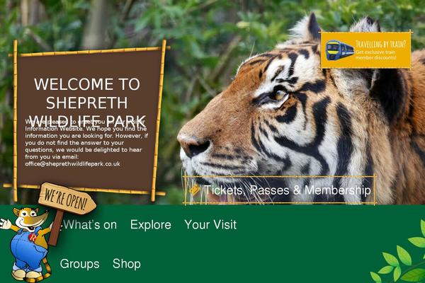 sheprethwildlifepark.co.uk site used Shepreth_wildlife
