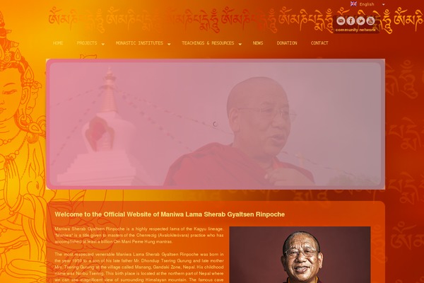 Breakout theme site design template sample