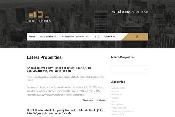 Vias theme site design template sample