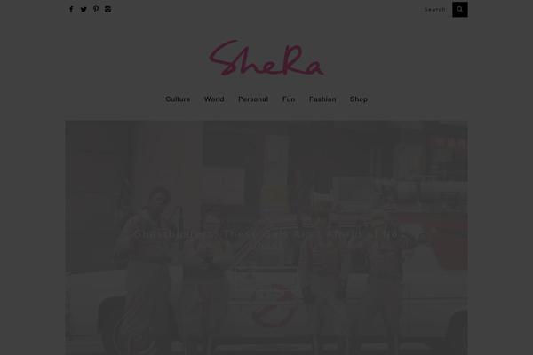 SimpleMag child theme site design template sample