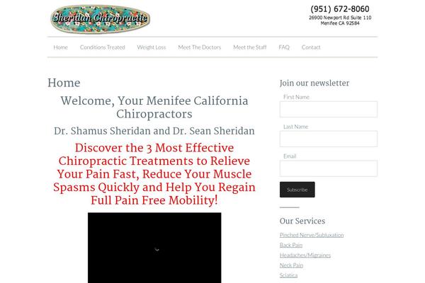 Site using Genesis-responsive-header plugin