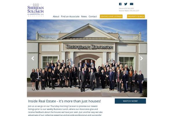 sheridansolomon.com site used Sheridan