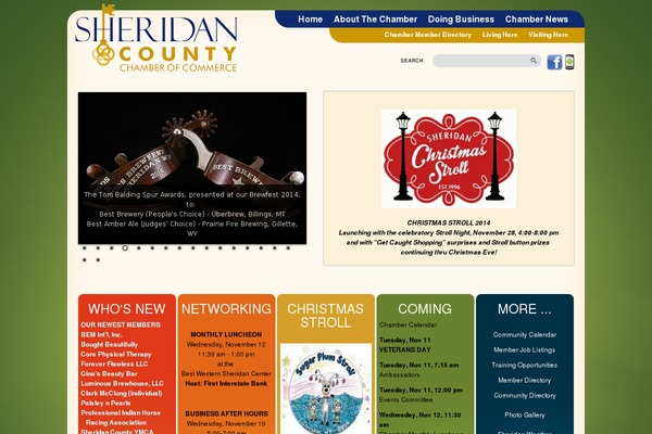 sheridanwyomingchamber.org site used Sccc
