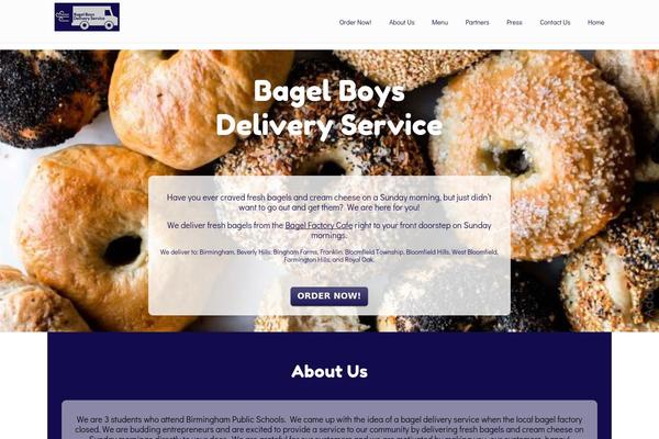 U Design Child theme site design template sample