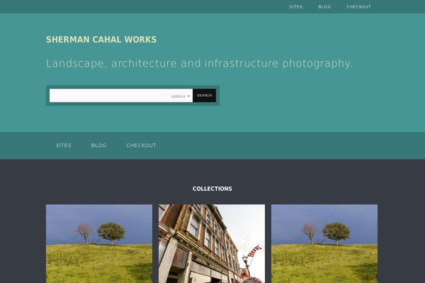 shermancahal.com site used Stock-photography