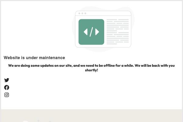 Deer theme site design template sample