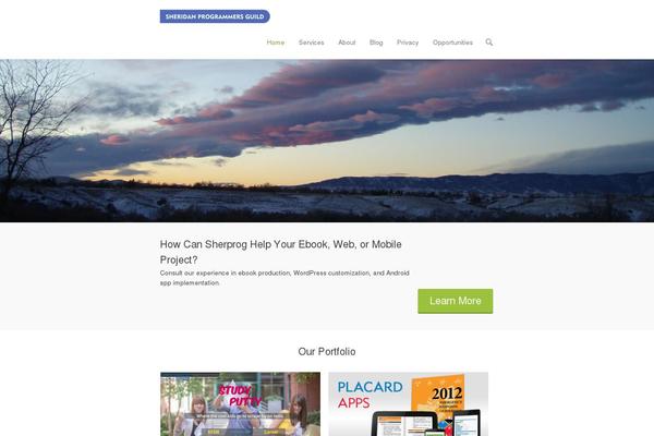 Adventurous theme site design template sample