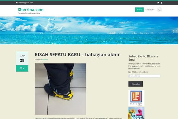 Ascent theme site design template sample