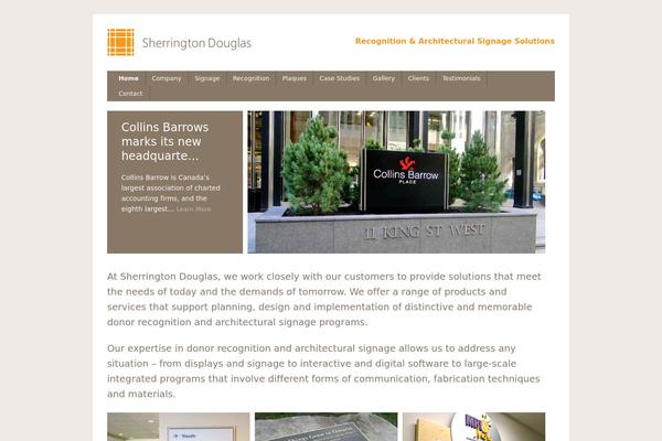Sd theme site design template sample