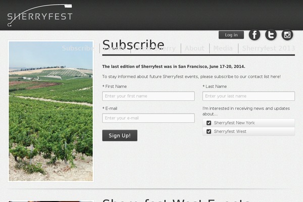 Site using Events-manager-pro plugin