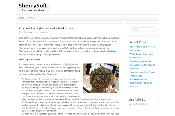 Response theme site design template sample