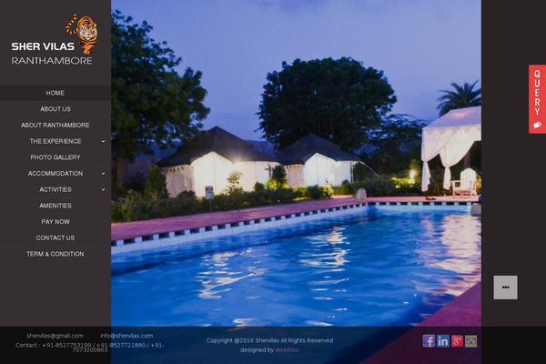 Milano theme site design template sample
