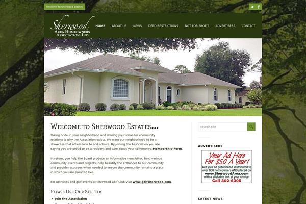 Coherence theme site design template sample