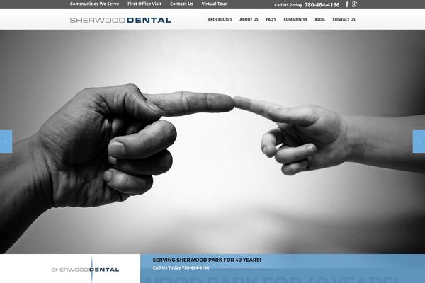 Scroller theme site design template sample