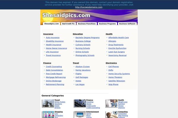 shesaidpics.com site used Goodmag