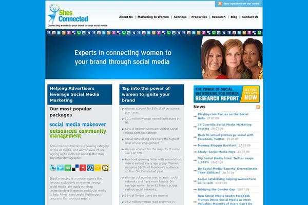 Vibrant Cms theme site design template sample