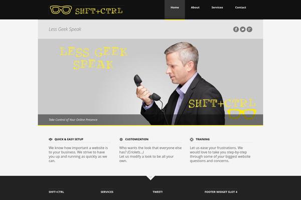 Brave theme site design template sample