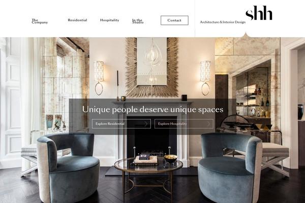 shh.co.uk site used Shhtheme