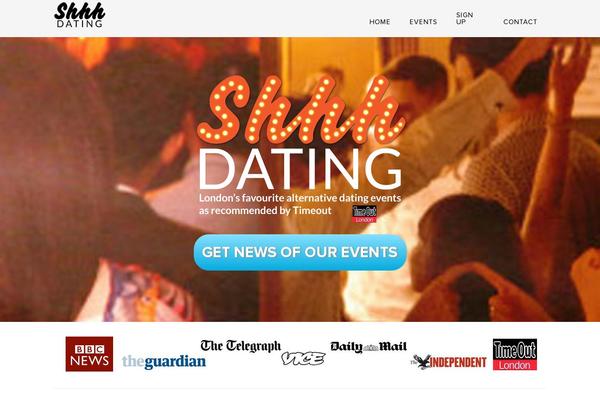 Parallax Pro theme site design template sample