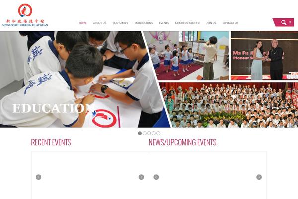 Buzz theme site design template sample
