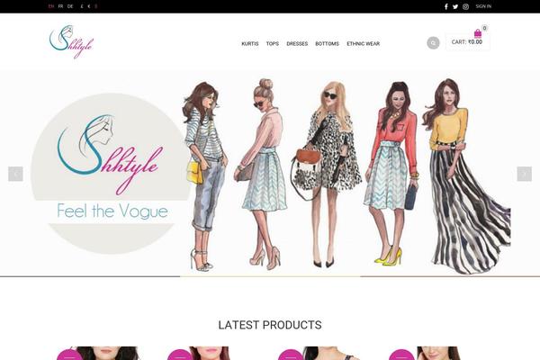 Site using Screets-lc plugin