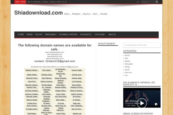 Site using Share Buttons plugin