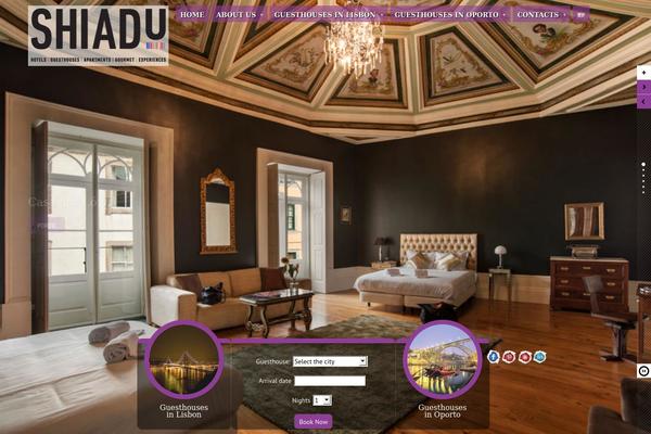Site using Cherry-blog-layouts plugin