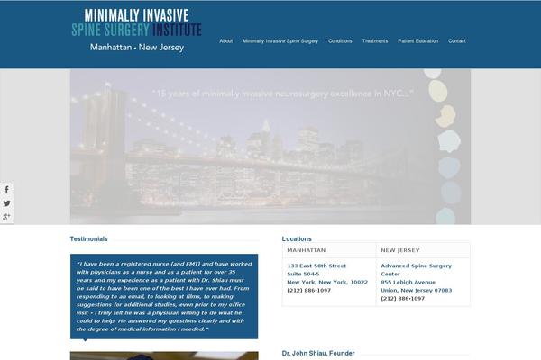Site using A3-Social-Sidebar plugin