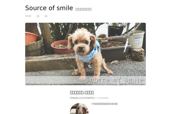 Family theme site design template sample