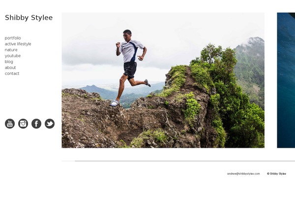 Site using WordPress Content Slide plugin