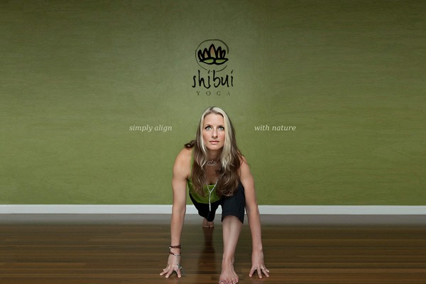 Yoga theme site design template sample