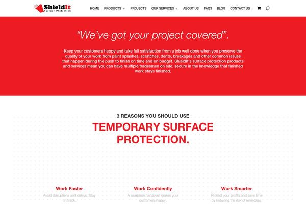 Divi theme site design template sample
