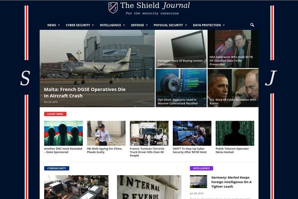 NewsMag theme site design template sample