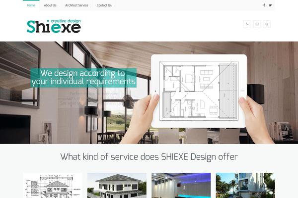 Falco theme site design template sample