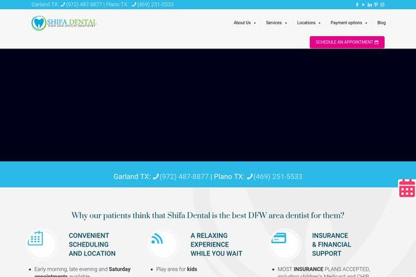 Site using Sticky-social-icons plugin