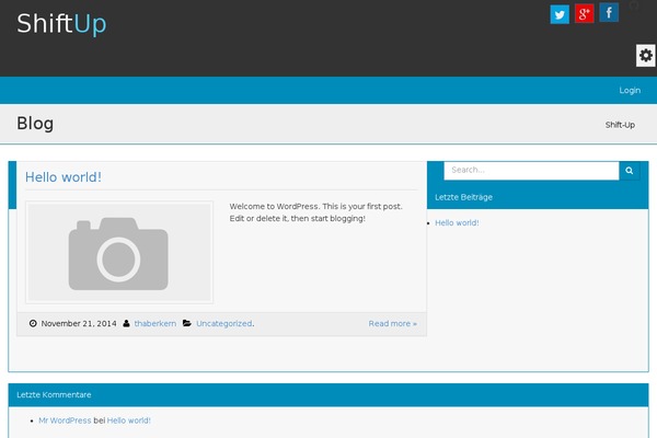 Openmind theme site design template sample
