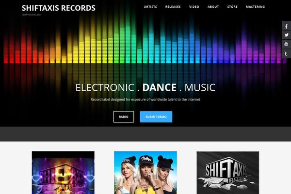 Optimizer theme site design template sample